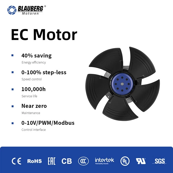 Blauberg BL-A350C-EC-07 350mm EC Axial Fan factory