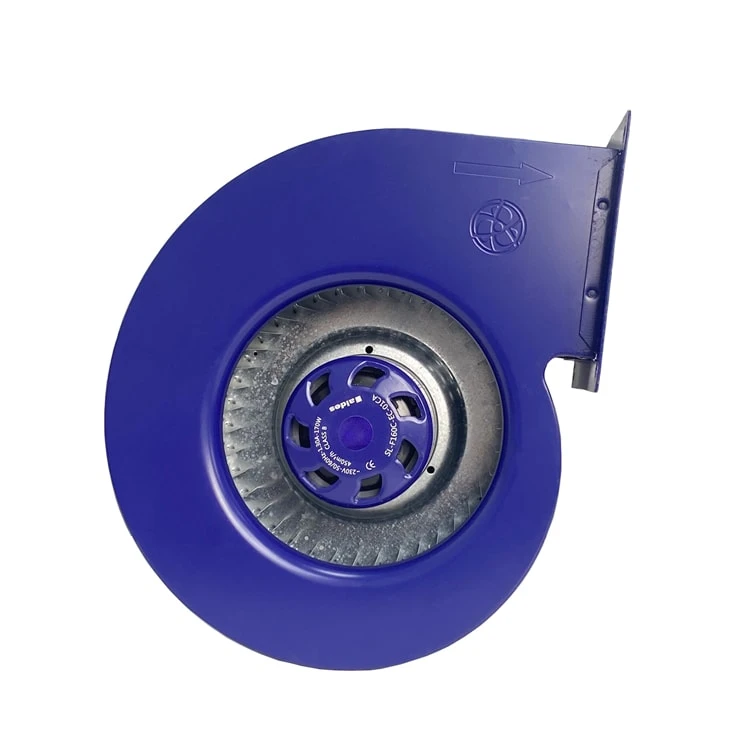 180mm 24V DC Single Inlet Radial Blower Centrifugal Fan With Dc Motor