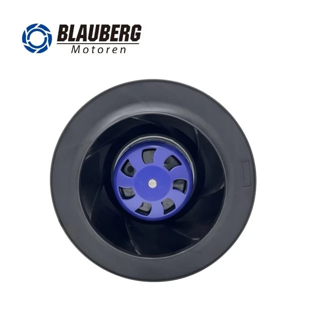 250mm Factory Outlet Round Frame Cooling Fan 115v EC Centrifugal Fan For Ventilation