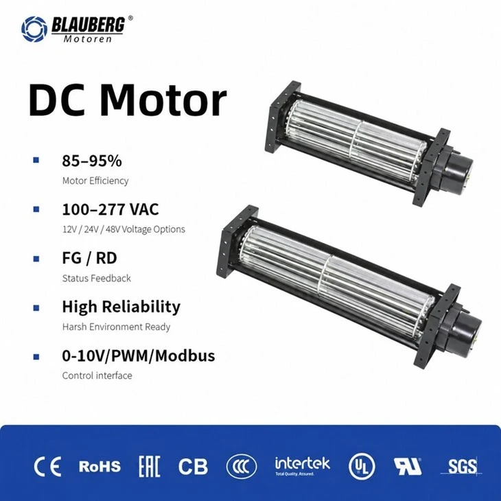 Blauberg VF-T043A-EE-250(R000) 43mm DC Cross Flow Fans suppliers