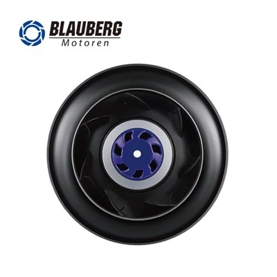 190mm 115v EC 0-10V motè ki ba bri dèyè koube santrifujeur fanatik pou refwadisman